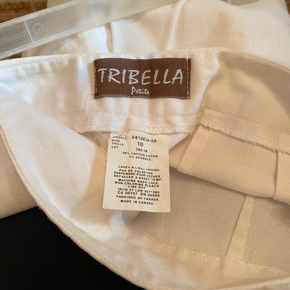 Tribella white shorts size 10 - Picture 5 of 5